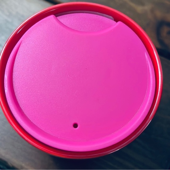 ❌GIFT❌ Starbucks Red Ombre Ceramic Stainless Insulted Short Cup Tumbler 12oz New - Picture 10 of 10